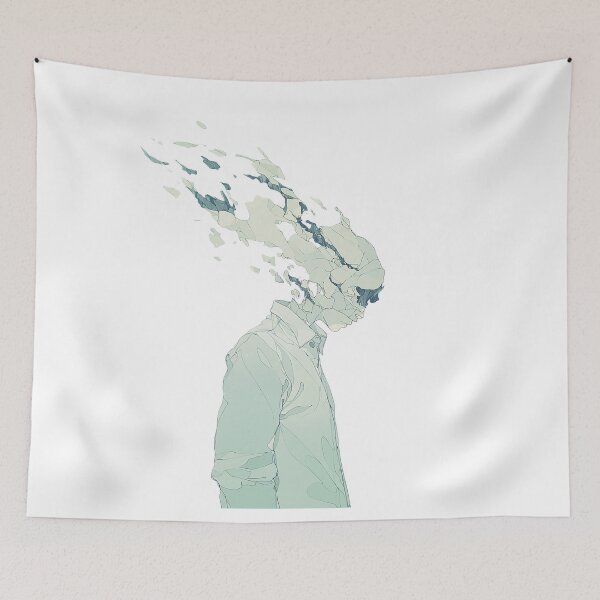 Item preview, Crumbling Skull Fragmenting Into Air designed and sold by Christian Weiss.