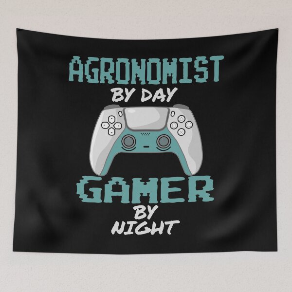 Item preview, Funny Agronomist By Day Gamer By Night designed and sold by LifeGoods103.
