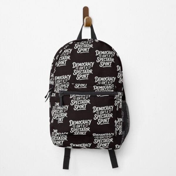 Item preview, Democracy Isn’t a Spectator Sport – Handwritten Civic Action Design designed and sold by Redgiant87x.