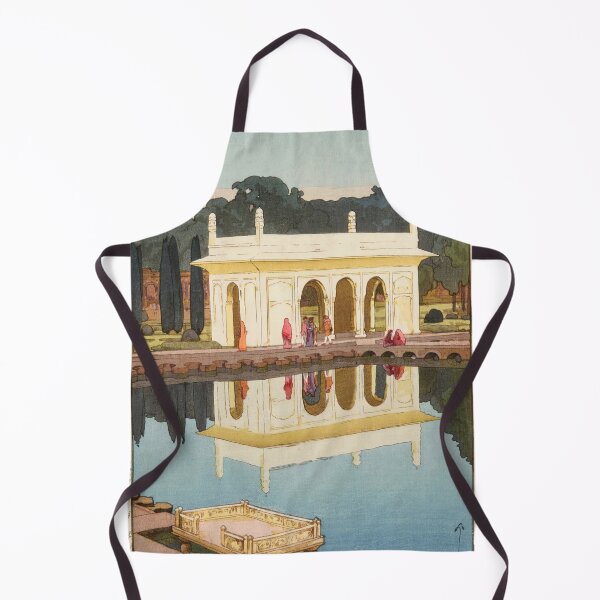 Item preview, Shalimar Garden Lahore by Yoshida Hiroshi : Serene Architectural Japanese Poster designed and sold by artofuniverse.