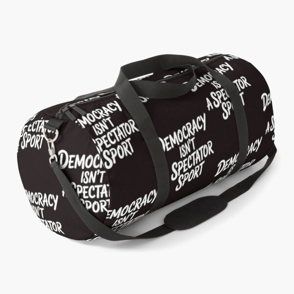 Item preview, Democracy Isn’t a Spectator Sport – Civic Engagement Typography designed and sold by Redgiant87x.