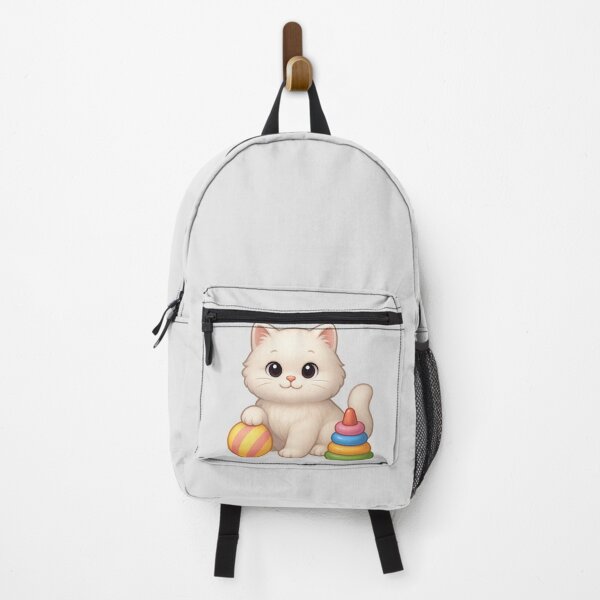 Artikelvorschau, Cute Kawaii Persian Cat – Adorable Fluffy Kitten Illustration for Kids, Nursery Art, Baby Room Decor, Kitten Cute Collections - MEWLORIA entworfen und verkauft von RedStudioPRO872.