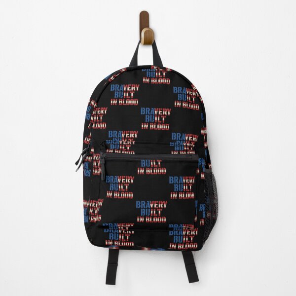 Item preview, Bravery Built In Blood Patriotic Grit Art designed and sold by ArtComixHaven.