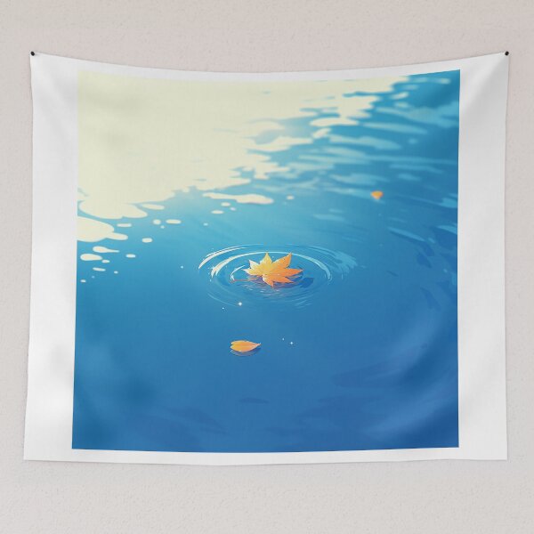 Item preview, Golden Leaf Floating Calmly designed and sold by Christian Weiss.
