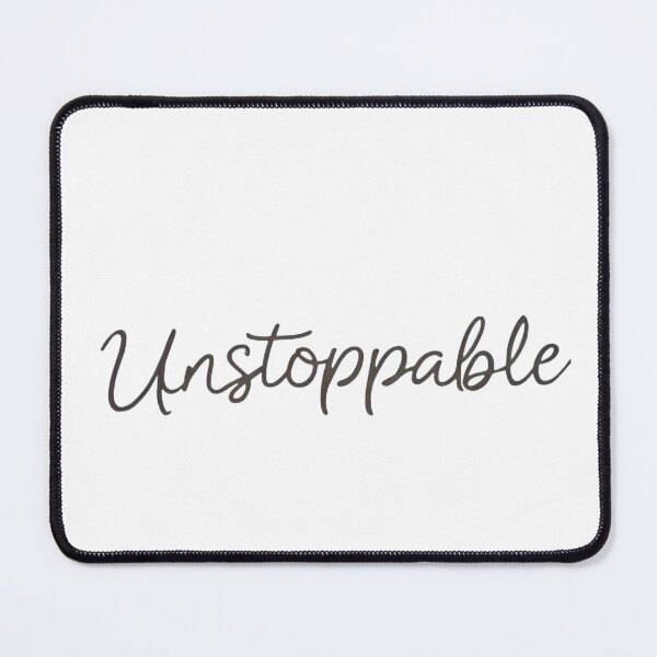 Item preview, Unstoppable Script Word | Motivational Cursive Typography Design. designed and sold by ZyVoAli.
