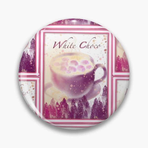 Item preview, Pastel White Chocolate Drink Art - Pink Neon Winter Aesthethic designed and sold by CorniDesign.