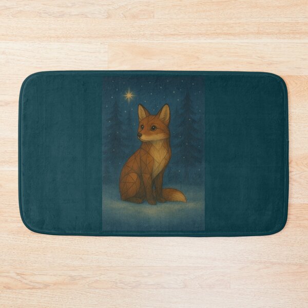 Item preview, Star of Stillness – The Winter Fox designed and sold by GeoWild Designs.