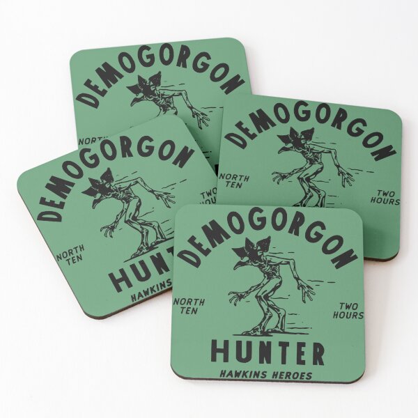 Item preview, Cazador de Demagorgon, Héroes de Hawkins designed and sold by leafsquare.