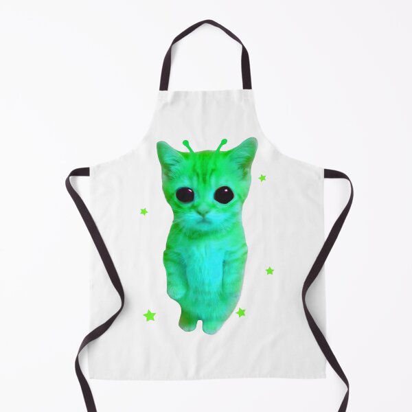 Item preview, Bright Alien Cat Glowing Funny Retro designed and sold by cosettacir6382.