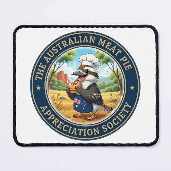 Item preview, The Meat Pie Kookaburra designed and sold by The Australian Meat Pie Appreciation Society.