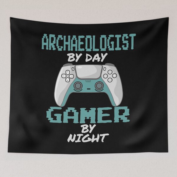Item preview, Funny Archaeologist By Day Gamer By Night designed and sold by LifeGoods103.