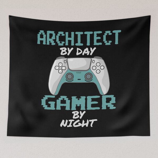 Item preview, Funny Architect By Day Gamer By Night designed and sold by LifeGoods103.