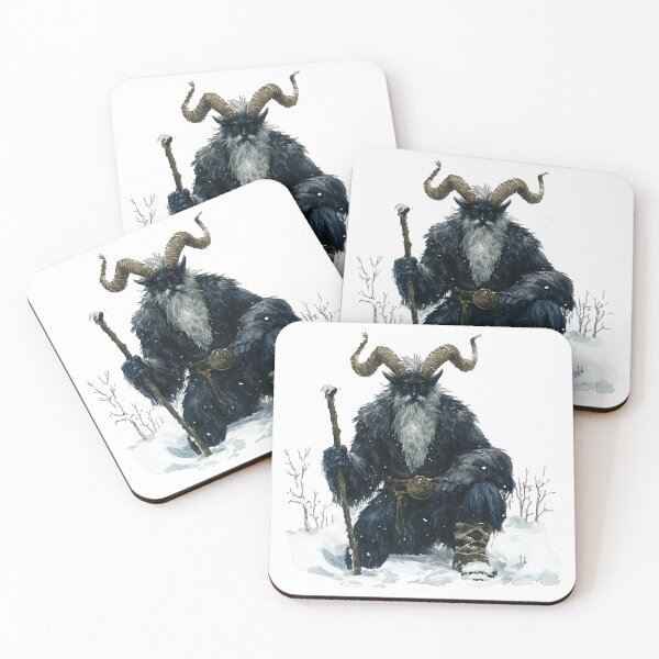 Item preview, Krampus in Winter Forest designed and sold by Liededrom..