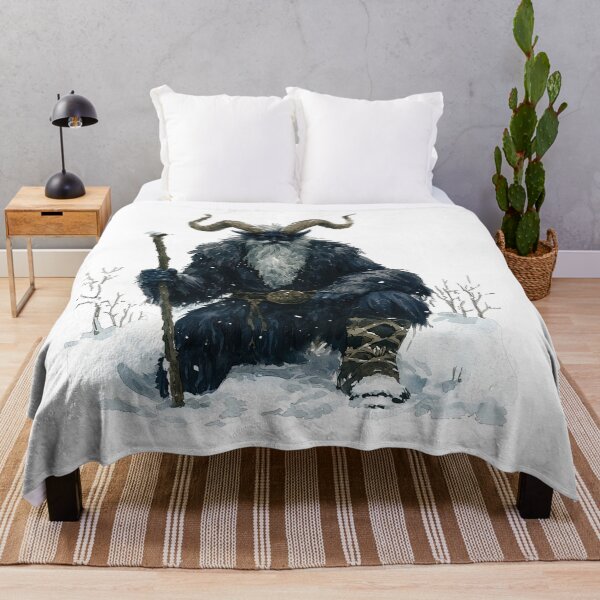 Item preview, Krampus in Winter Forest designed and sold by Liededrom..