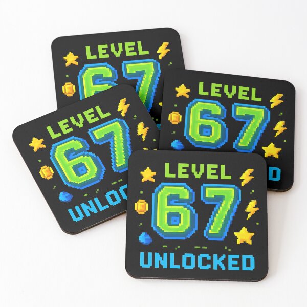 Item preview, Level 67 Unlocked Gaming, 6 7endy designed and sold by EwaVerse.