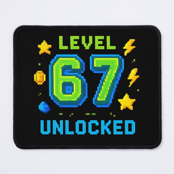 Item preview, Nivel 67 Juego desbloqueado, 6 7endy designed and sold by EwaVerse.