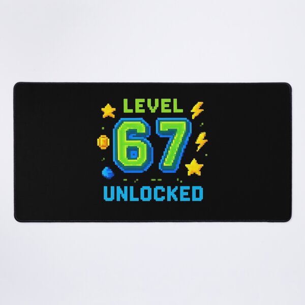 Item preview, Level 67 Unlocked Gaming, 6 7endy designed and sold by EwaVerse.