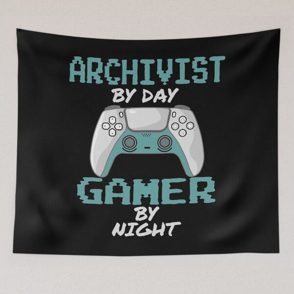 Item preview, Funny Archivist By Day Gamer By Night designed and sold by LifeGoods103.