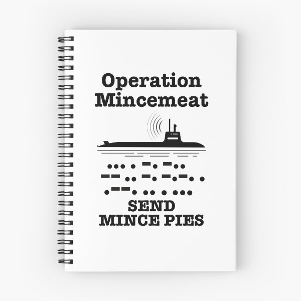 Item preview, Amusing Operation Mincemeat Submarine Message. designed and sold by MPC-Mince-Pies.