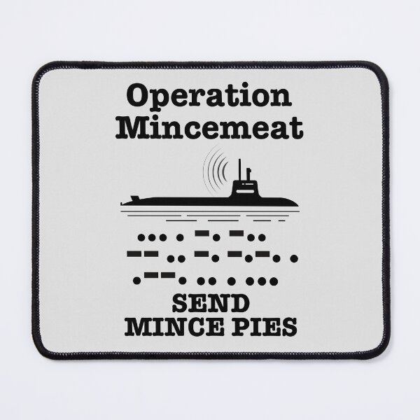 Item preview, Amusing Operation Mincemeat Submarine Message. designed and sold by MPC-Mince-Pies.