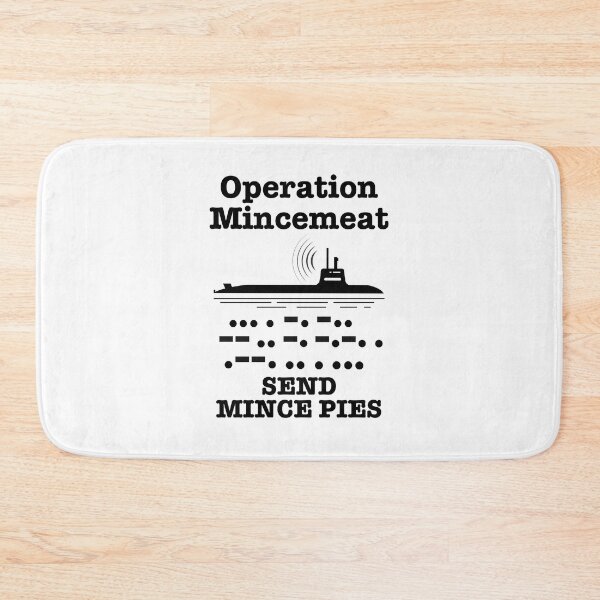 Item preview, Amusing Operation Mincemeat Submarine Message. designed and sold by MPC-Mince-Pies.