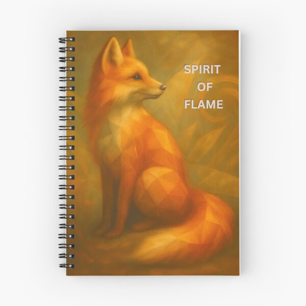 Item preview, Spirit of Flame – The Watchful Fox designed and sold by GeoWild Designs.
