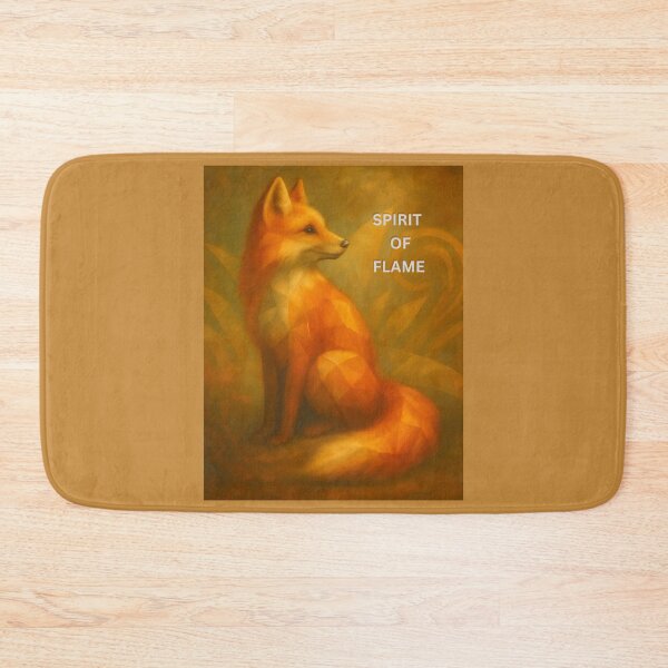 Item preview, Spirit of Flame – The Watchful Fox designed and sold by GeoWild Designs.