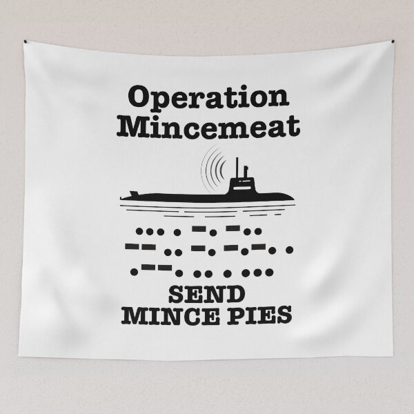 Item preview, Amusing Operation Mincemeat Submarine Message. designed and sold by MPC-Mince-Pies.