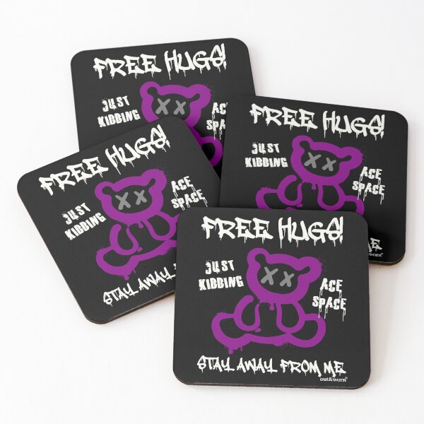 Item preview, Free Hugs! - Asexual Design designed and sold by outandworn.
