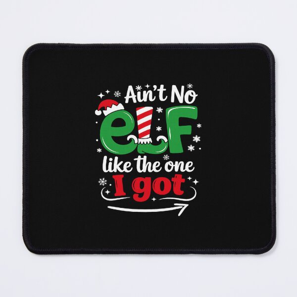 Item preview, Funny Christmas Elf Quote Cute Holiday Lettering Scene designed and sold by clarabersetart.