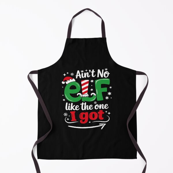 Item preview, Funny Christmas Elf Quote Cute Holiday Lettering Scene designed and sold by clarabersetart.