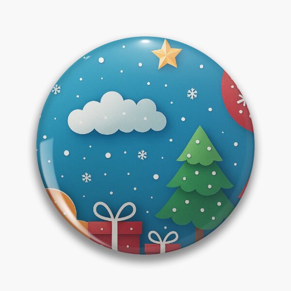 Item preview, Whimsical Paper Cut Christmas Wonderland designed and sold by RCrizil.