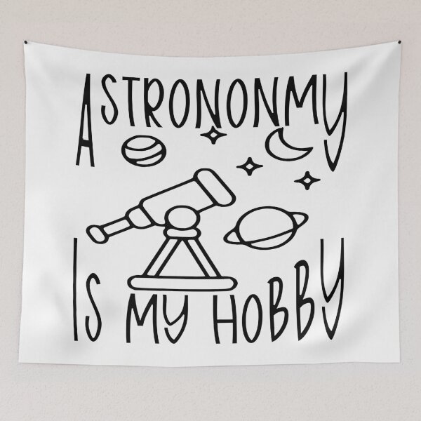 Item preview, Astronomy Is My Hobby – Space Lover & Stargazing Design – Science Gift designed and sold by sednalafandy79.