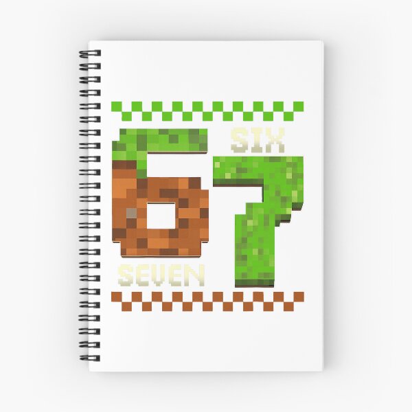 Item preview, Pixel Block Sixty Seven Retro Gamer Birthday  designed and sold by clarabersetart.