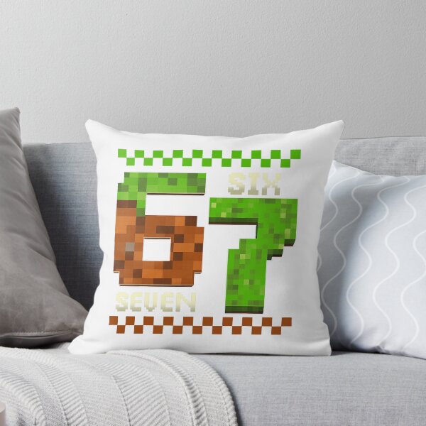 Item preview, Pixel Block Sixty Seven Retro Gamer Birthday  designed and sold by clarabersetart.