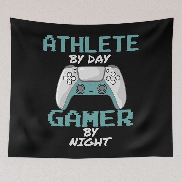 Item preview, Funny Athlete By Day Gamer By Night designed and sold by LifeGoods103.