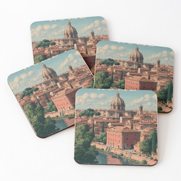 Item preview, Rome Retro Travel Art Classic City View designed and sold by daila70.