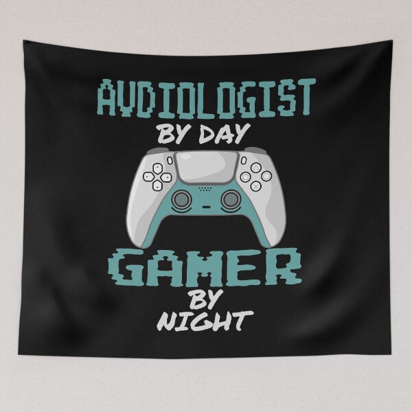 Item preview, Funny Audiologist By Day Gamer By Night designed and sold by LifeGoods103.