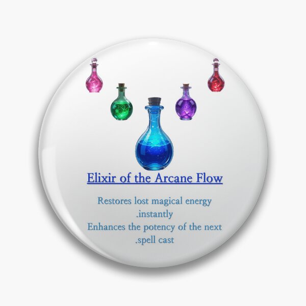 Item preview, Mystic Potion – Enchanted Blue Elixir designed and sold by Monzora.