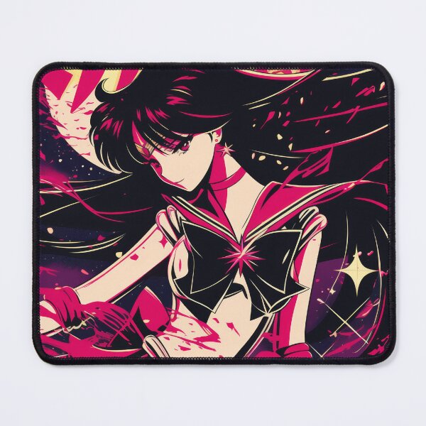 Item preview, Sailor Mars Vaporwave City Nights designed and sold by AnimeArsenalPrints.