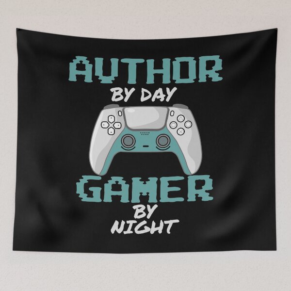 Item preview, Funny Author By Day Gamer By Night designed and sold by LifeGoods103.