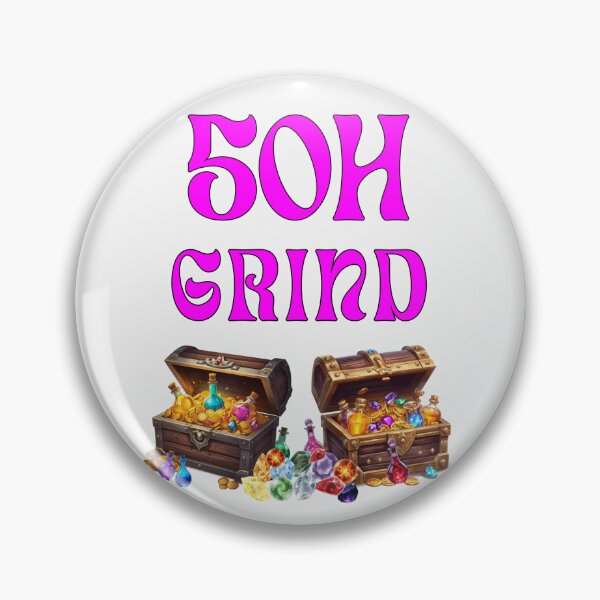 Item preview,  50h Grind – Treasure Hunter Edition 2 designed and sold by Monzora.