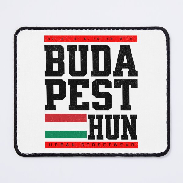 Item preview, Budapest Retro Urban Streetwear – Oldschool Capital City Design with coordinates Hungary designed and sold by La-Designita.