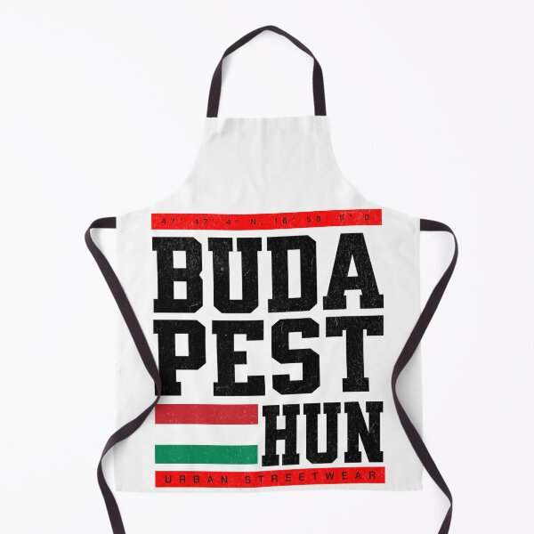 Item preview, Budapest Retro Urban Streetwear – Oldschool Capital City Design with coordinates Hungary designed and sold by La-Designita.