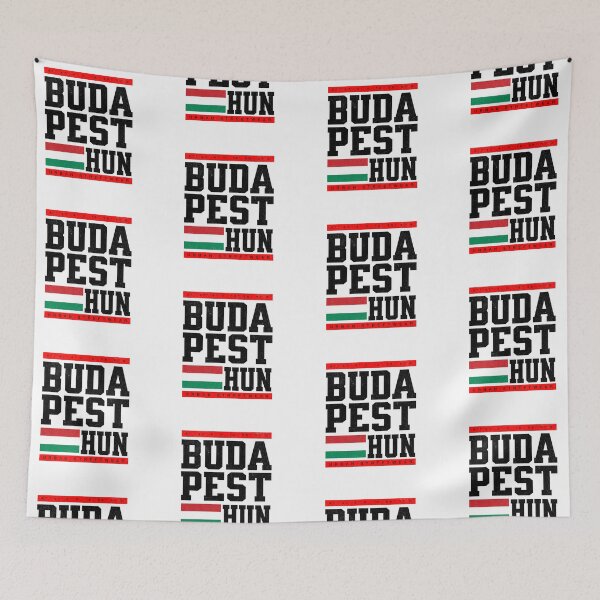 Item preview, Budapest Retro Urban Streetwear – Oldschool Capital City Design with coordinates Hungary designed and sold by La-Designita.