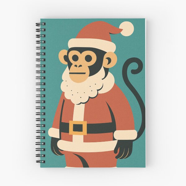 Item preview, Christmas monkey designed and sold by diulid.