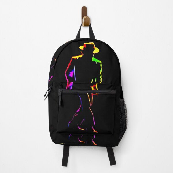 Item preview, MJ Smooth Criminal Neon Glow Art King Pop designed and sold by ExploreAura Studio.