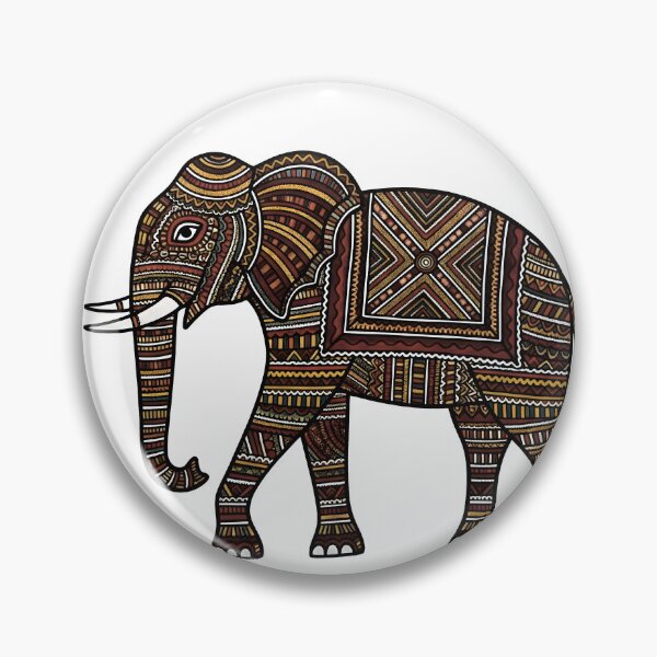 Item preview, Traditional Warli Art Painting – Tribal Folk Wall Décor Design with elephant motif designed and sold by Haus Of K.