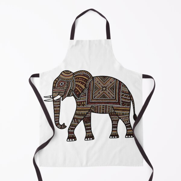 Item preview, Traditional Warli Art Painting – Tribal Folk Wall Décor Design with elephant motif designed and sold by Haus Of K.