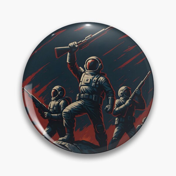 Item preview, Defend Earth Retro Sci-Fi Military Propaganda Poster. designed and sold by The-T-In-Retro.